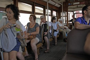 In der Tram